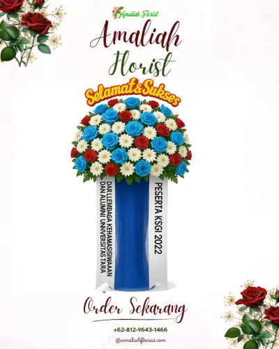 Standing Flower di Golden Tulip Galaxy Banjarmasin